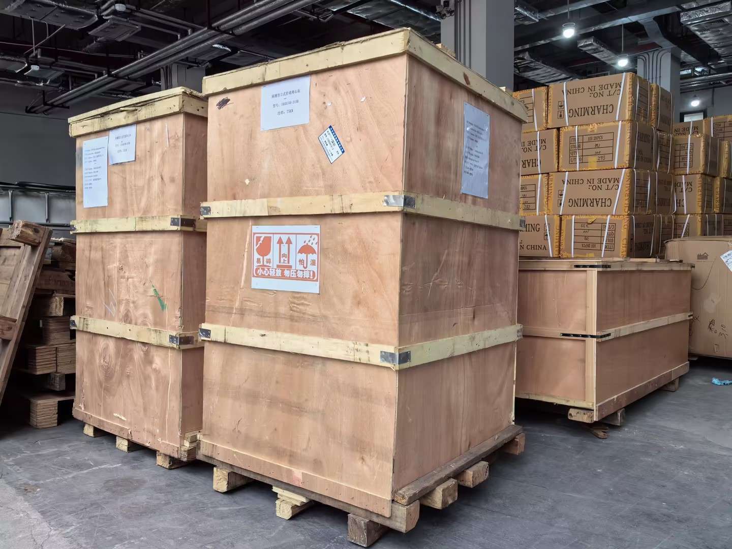 內(nèi)地企業(yè)展會運(yùn)輸?shù)较愀畚锪鬟x忠實(shí)通物流